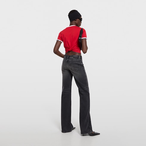 T-shirt en jersey de coton avec imprimé