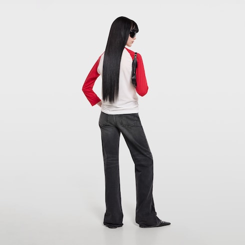 T-shirt en jersey de coton avec imprimé