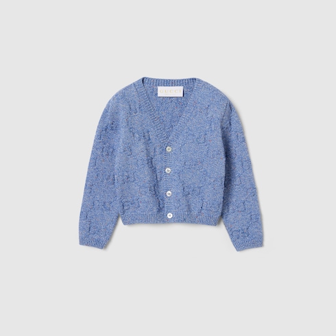 Baby GG cotton cardigan