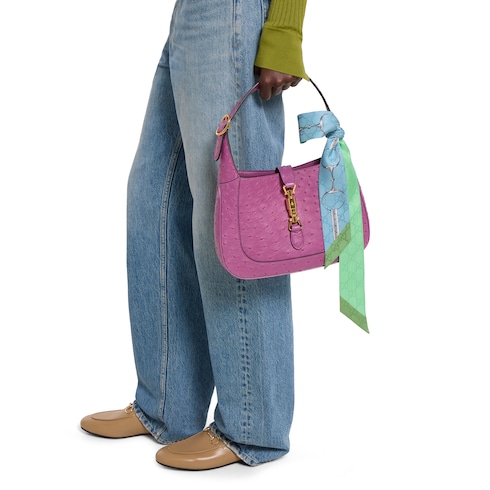 Band aus Seide mit Print