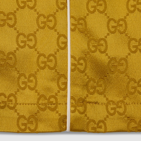 Pantalone in acetato GG jacquard