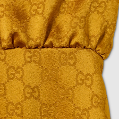 Abito in acetato GG jacquard