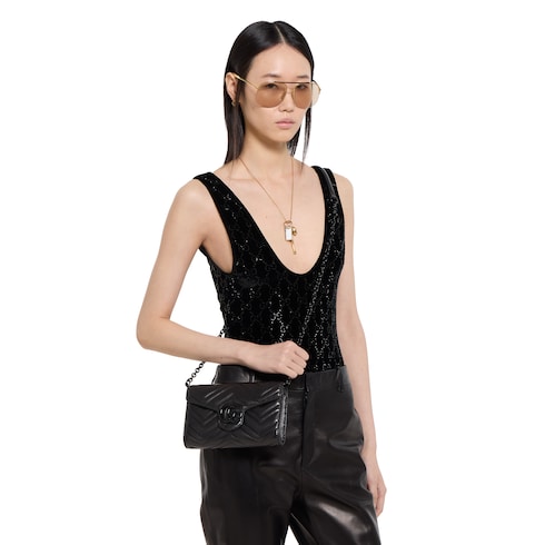 GG Marmont Brieftasche mit Kettenriemen