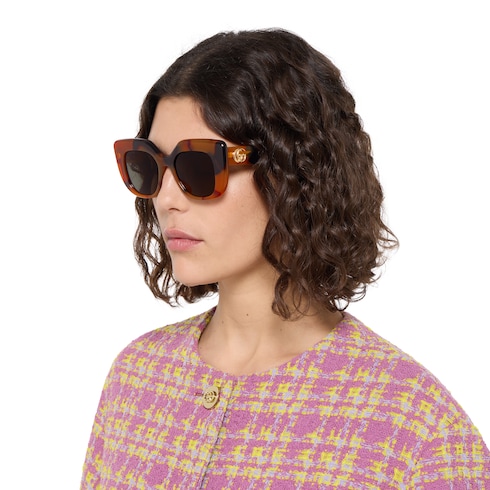 Square frame sunglasses