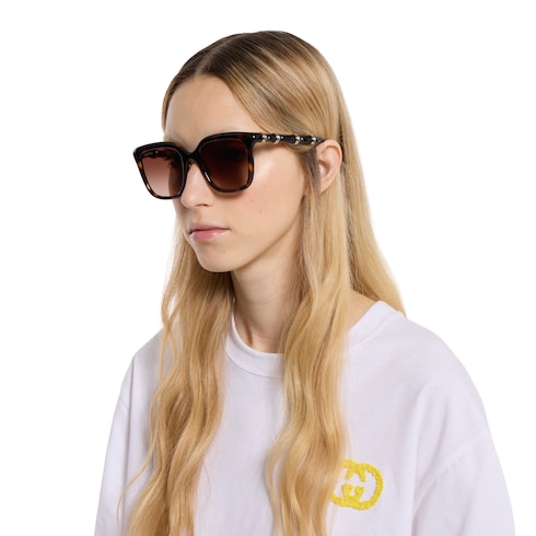 Lunettes de soleil carrées