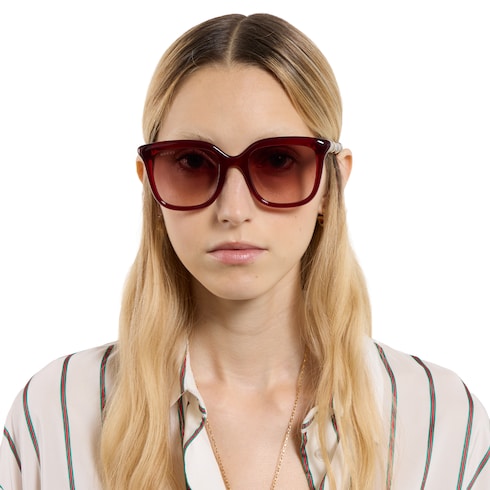 Square frame sunglasses