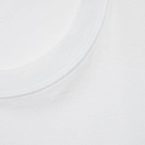 饰印花针织棉T恤