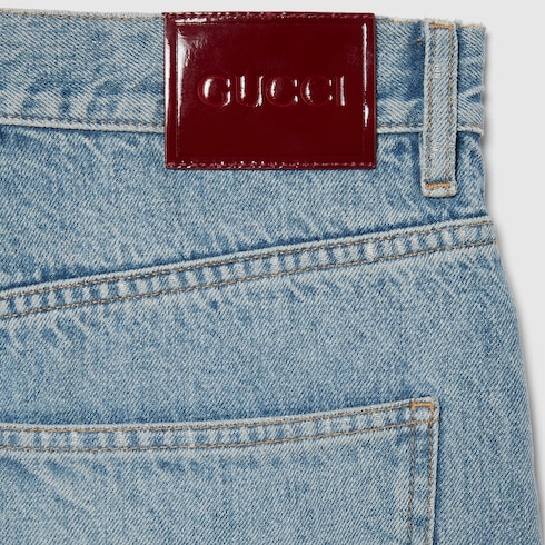 Pantalone in denim di cotone