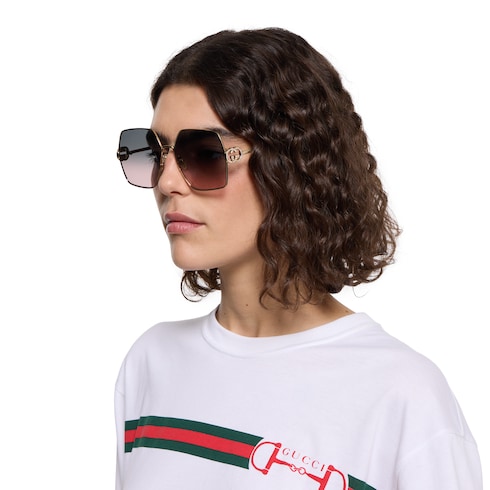 Lunettes de soleil ovales