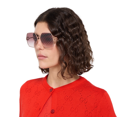 Lunettes de soleil ovales