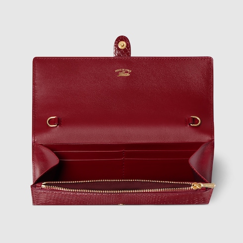 Cartera Gucci Jackie de pitón con cadena