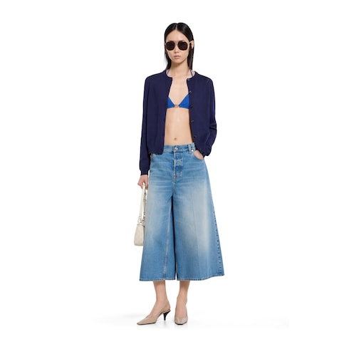 Bikini en jersey stretch à imprimé