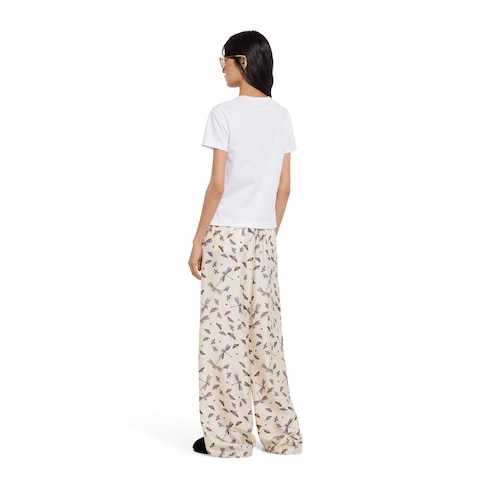 T-shirt in jersey di cotone medio