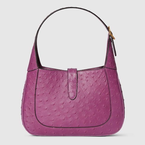 Gucci Jackie 1961 ostrich medium bag