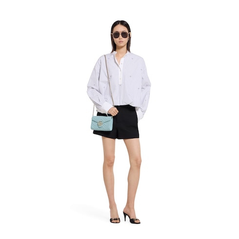 GG Marmont wallet on chain