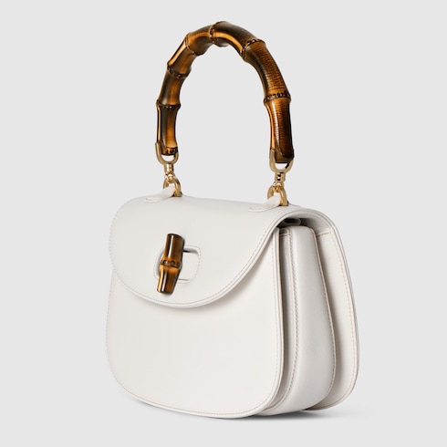 Gucci Bamboo 1947系列小号竹节手袋