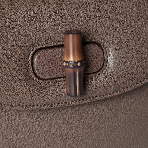 Gucci Bamboo 1947系列小号竹节手袋