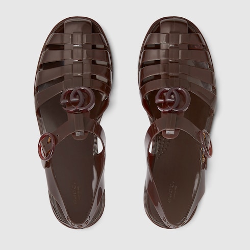 Women's sandal with Double G