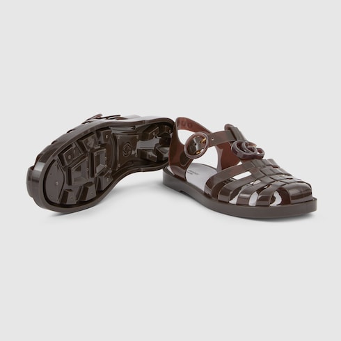 Women's sandal with Double G