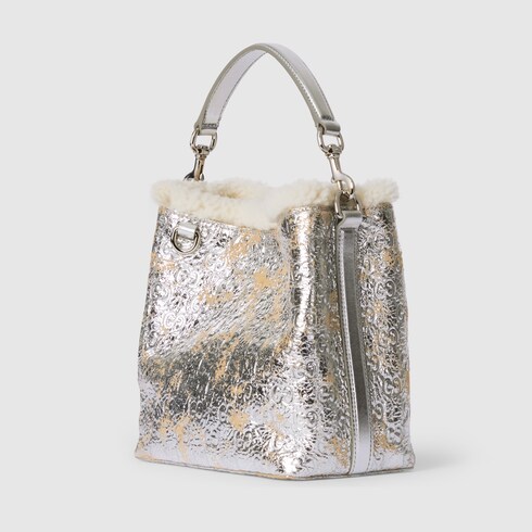 GG Emblem small bucket bag