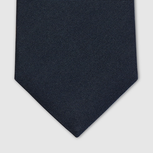 Web silk jacquard tie