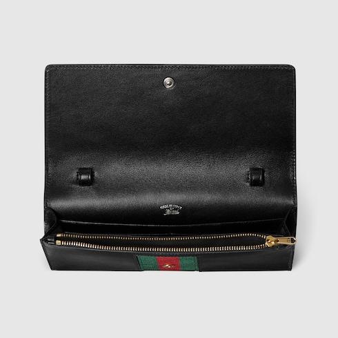 Cartera Gucci Horsebit Web con correa