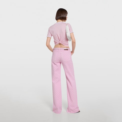 T-shirt in jersey di cotone stampato