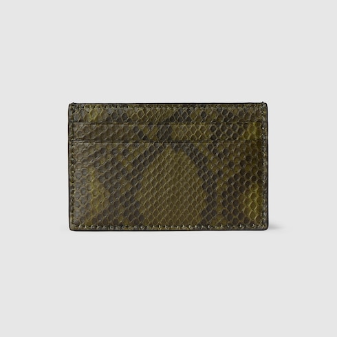 Python card case