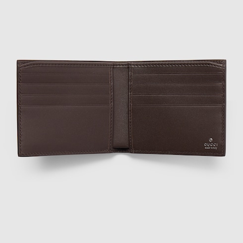 饰马衔扣双折钱包