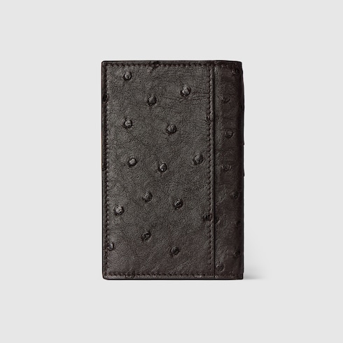 饰马衔扣长款卡片夹