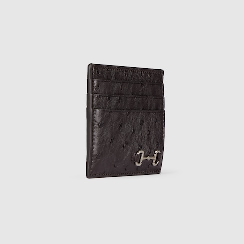 饰马衔扣卡片夹