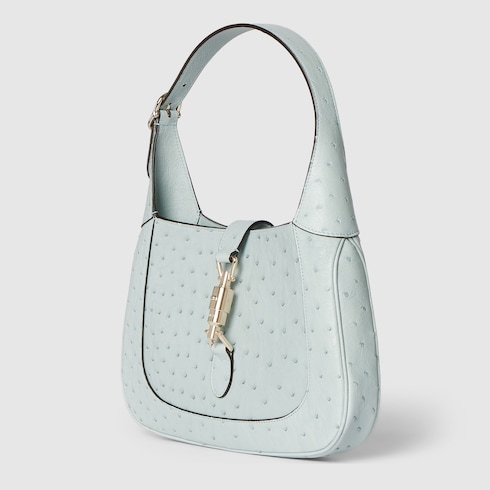 Bolso Gucci Jackie 1961 de avestruz mediano