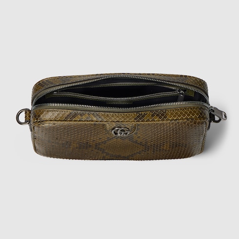 Kleine Umhängetasche aus Pythonleder