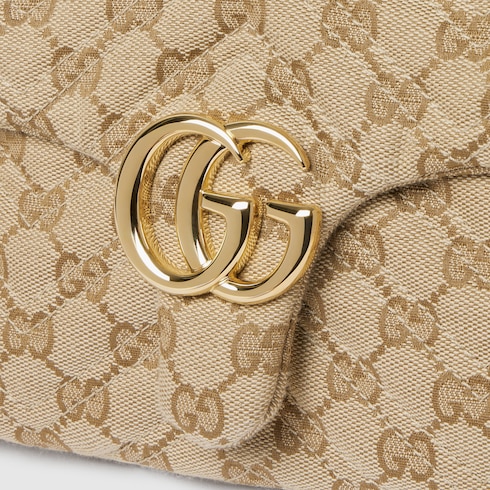 Bolsa para el hombro pequeña GG Marmont