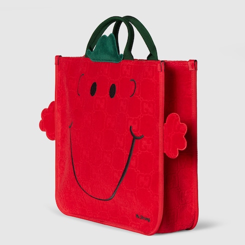 Children's GG tote bag with embroidery