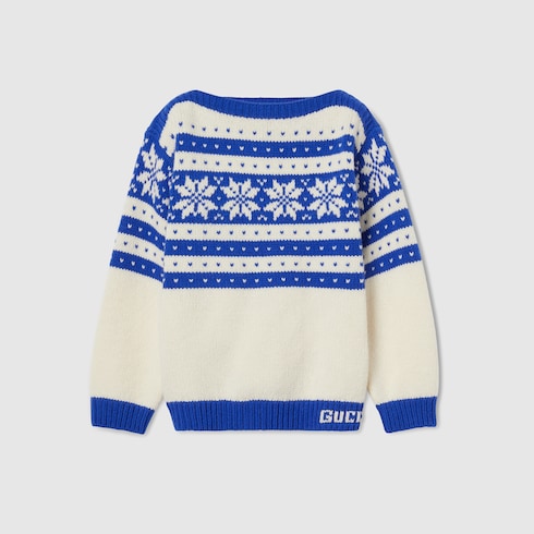 Kinderpullover aus Wolle