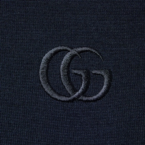 Maglione in lana con ricamo