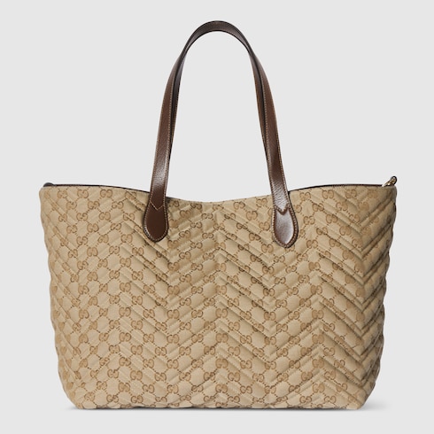 Großer GG Marmont Shopper aus Matelassé-Leder
