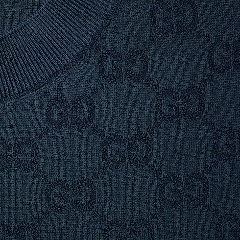 GG fine fabric jacquard top