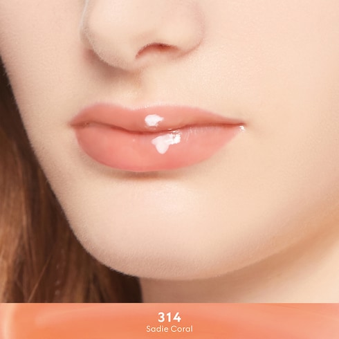 구찌 글로스 아 레브르 플럼핑 스무딩&모이스쳐라이징 립글로스 세이디 코랄 314