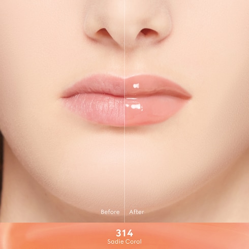 구찌 글로스 아 레브르 플럼핑 스무딩&모이스쳐라이징 립글로스 세이디 코랄 314