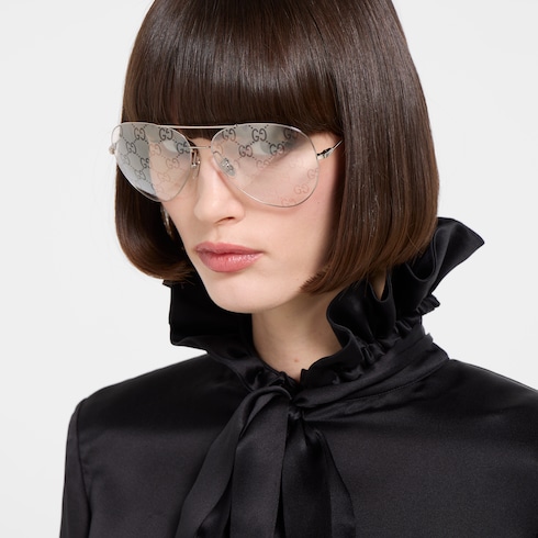 Lunettes de soleil à monture aviateur