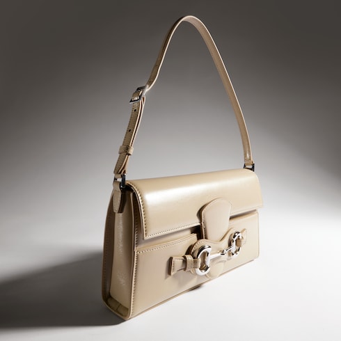 Sac à épaule Horsebit Ristretto moyen format