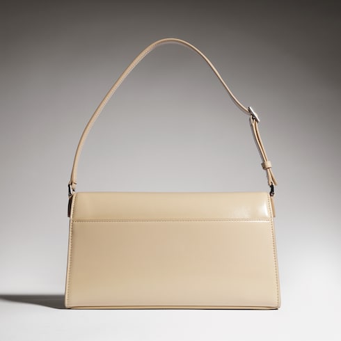 Bolso de hombro Horsebit Ristretto mediano