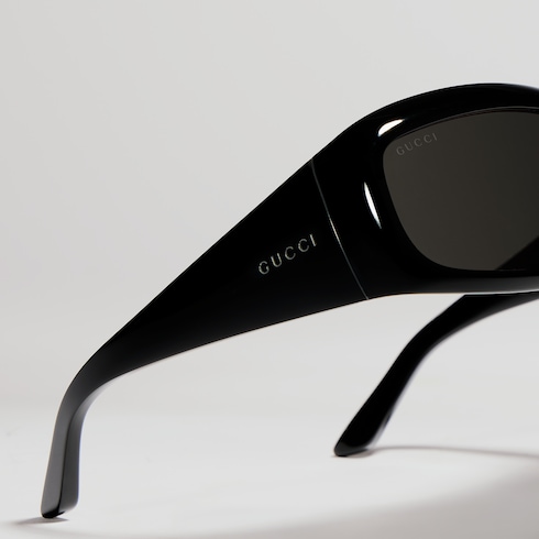 Rectangular frame sunglasses