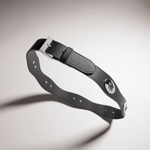 Ceinture avec boucle carrée