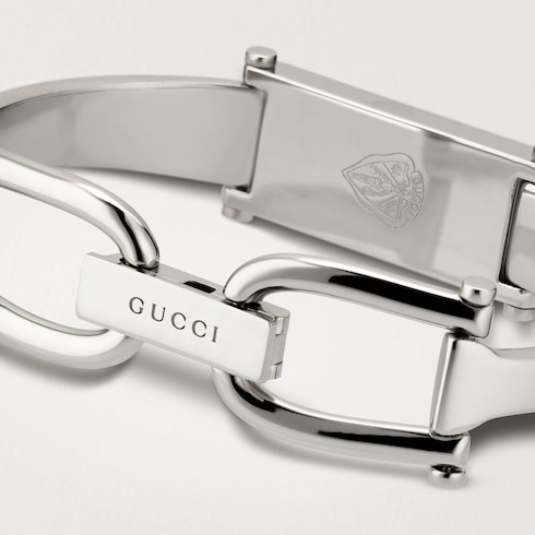 Bracelet jonc à motif étrier