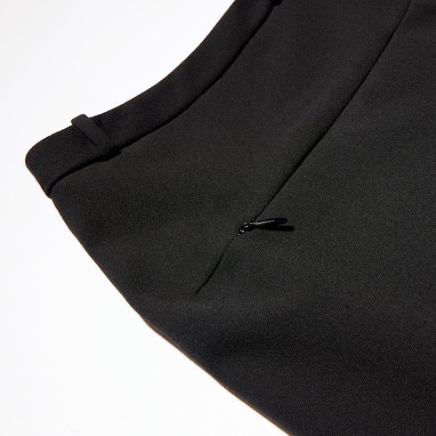 Pantalon en laine stretch technique