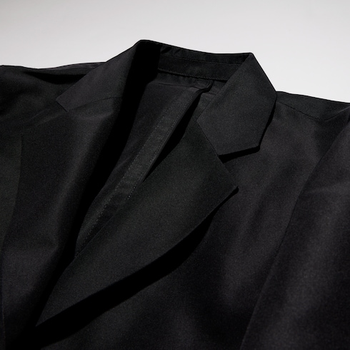 Chaqueta de fina falla de seda