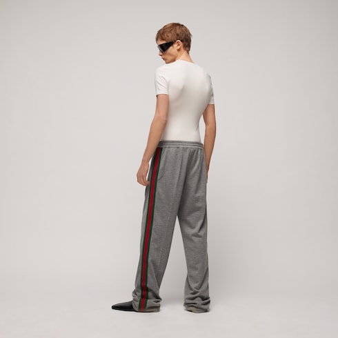 Stretch nylon T-shirt